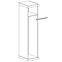 Schrank Kora 46,5cm Craft Gold/Kraft Weiß,4
