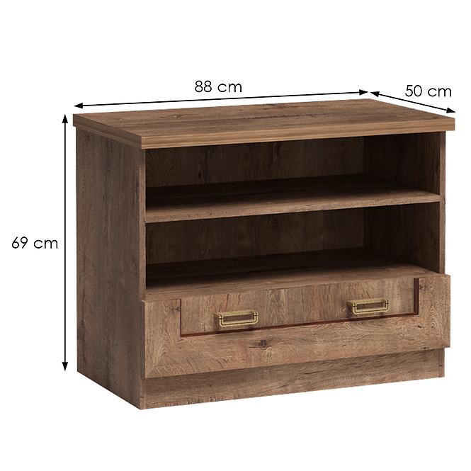 TV Tisch Tadeusz 88cm Dub Lefkas,2