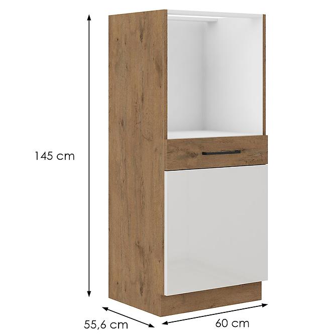 Küchenzeile Vigo Weiß Hg 60dp-145 1f Bb