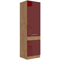 Küchenzeile Vigo Burgund 60lo-210 2f