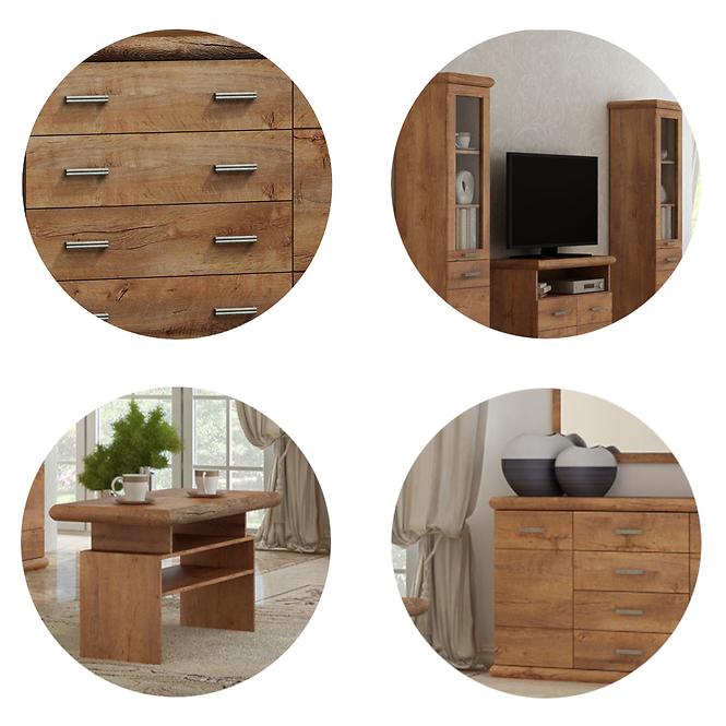 Tv Tisch Kora 157cm Asche             