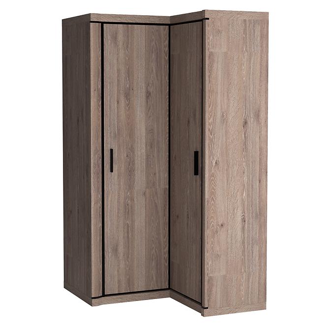 Schrank Dallas 114cm Eiche Trüffel