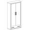 Schrank Dallas 97cm Eiche Trüffel,3