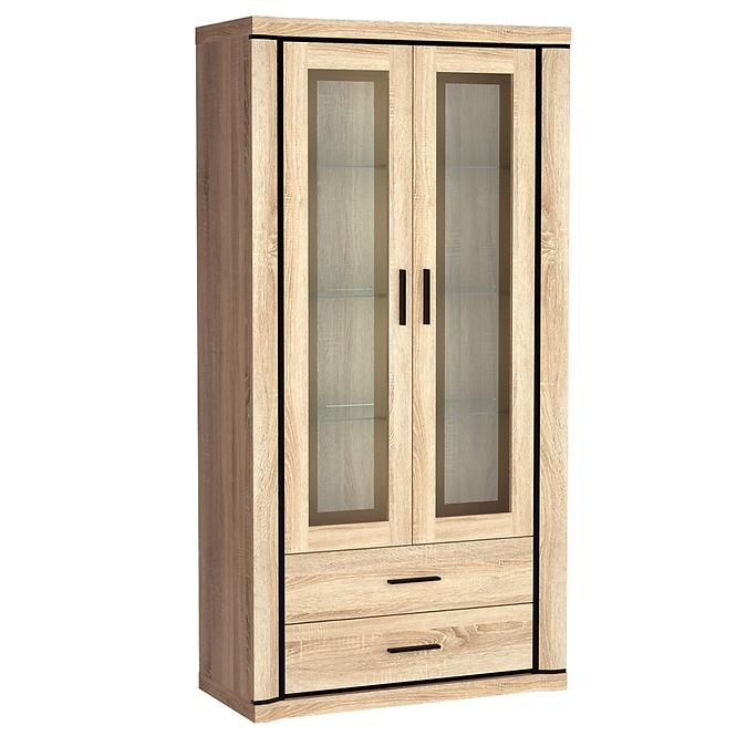 Vitrine Dallas D17 Eiche Sonoma