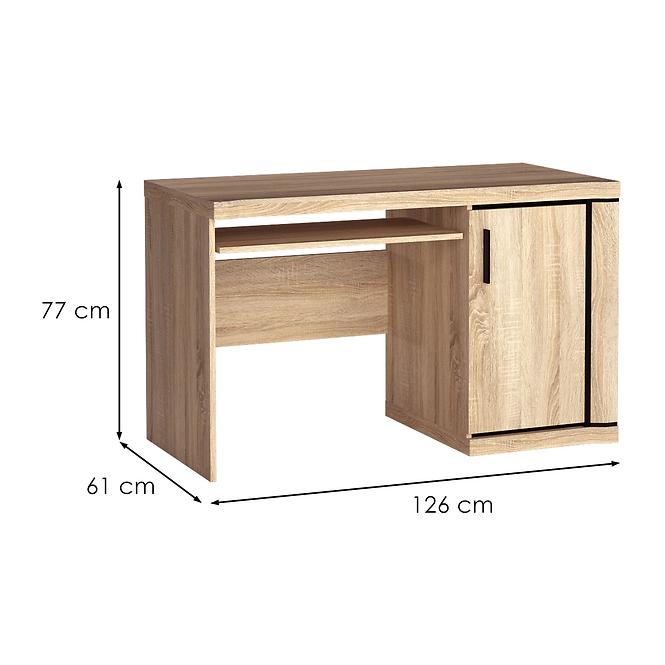 Schreibtisch Eiche D13 Dub Sonoma