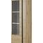 Vitrine Arco 60cm Eiche Artisan/Grau