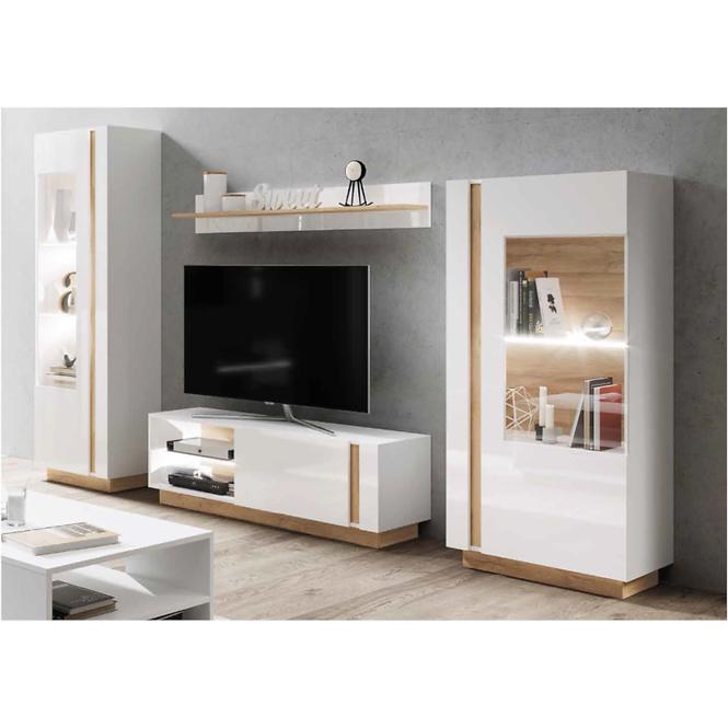 Vitrine Arco 72cm Eiche Grandson