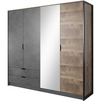Schrank Arden 220cm Eiche Sand Grande/Matera
