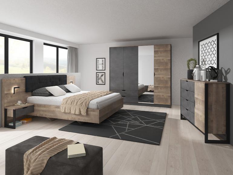 Kommode Arden 138cm Eiche Sand Grande/Matera