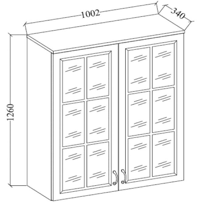 Erweiterung Schrank Flawia 100cm Weiß/Artisan