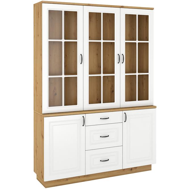 Erweiterung Schrank Flawia 150cm Weiß/Artisan