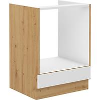 Küchenzeile Stilo Weiß Mat/Artisan 60dg Bb