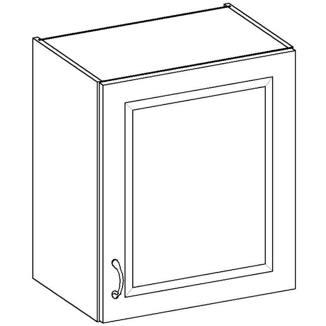Küchenzeile Stilo Weiß Mat/Artisan 60g-72 1f