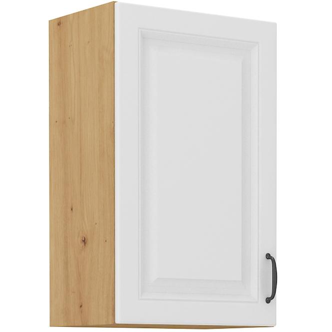 Küchenzeile Stilo Weiß Mat/Artisan 45g-72 1f
