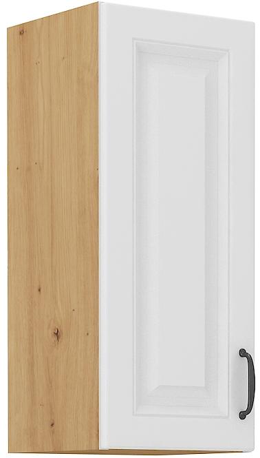 Küchenzeile Stilo Weiß Mat/Artisan  30g-72 1f