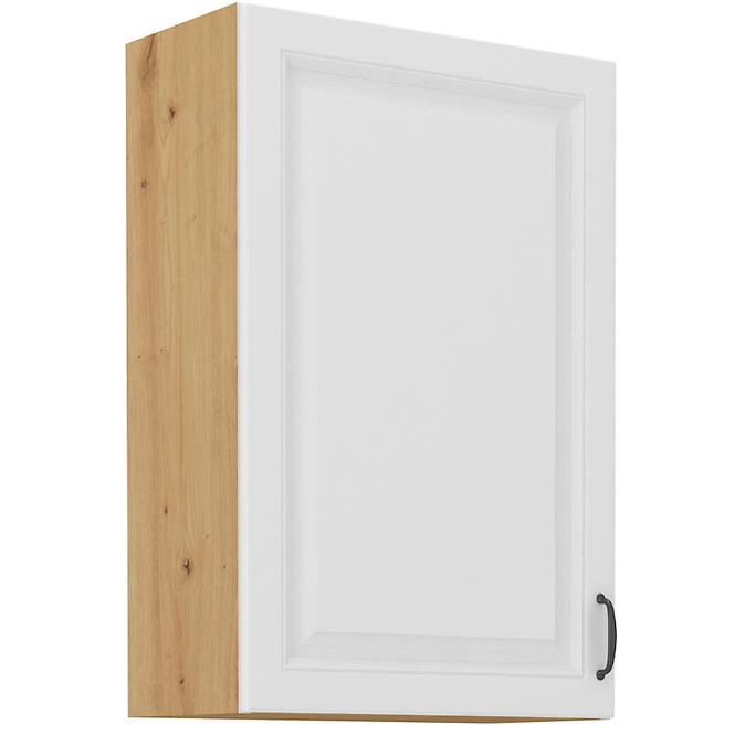 Küchenzeile Stilo Weiß Mat/Artisan 60g-90 1f