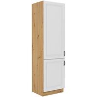 Küchenzeile Stilo Weiß Mat/Artisan 60dk-210 2f