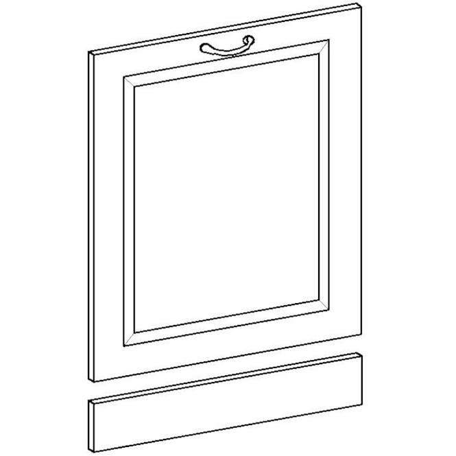 Stilo weiß Mat/Artisan  front ZM 570X596