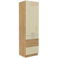 Küchenzeile Artisan Creme 60lo-210 2f