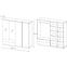 Schrank Arco L 220cm Eiche Artisan/Grafit,3