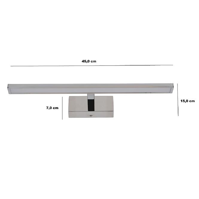 Leuchte Vinci 450 AG-V08W45 chrom 8W K1