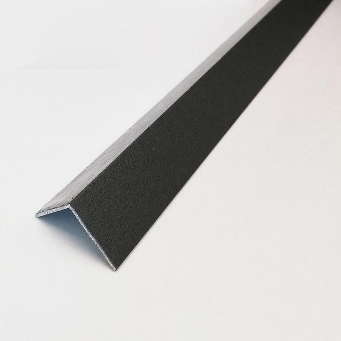 Eckprofil Aluminium Beschichtung London Smoke 10x10x1000