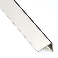 Eckprofil Selbstklebend  Aluminium Elox Stahl  11x11x1x1000