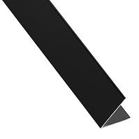 Eckprofil Selbstklebend  Luminium Elox Schwarz 19,5x19,5x1,5x1000