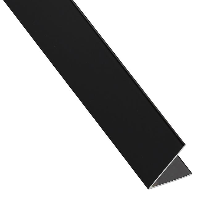 Eckprofil Selbstklebend  Luminium Elox Schwarz 19,5x19,5x1,5x1000