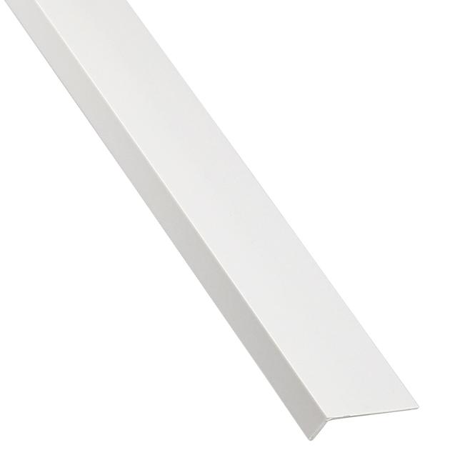 Eckprofil Selbstklebend  PVC Weiss Matt 23,5x19,5x1,5x1000