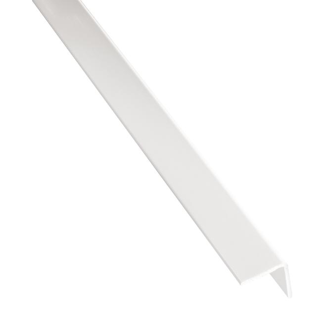 Eckprofil Selbstklebend  PVC  Weisser Glanz 19,5x19,5x1,5x1000