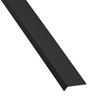 Eckprofil Selbstklebend  PVC Schwarz Matt 19,5x11,5x1,5x1000