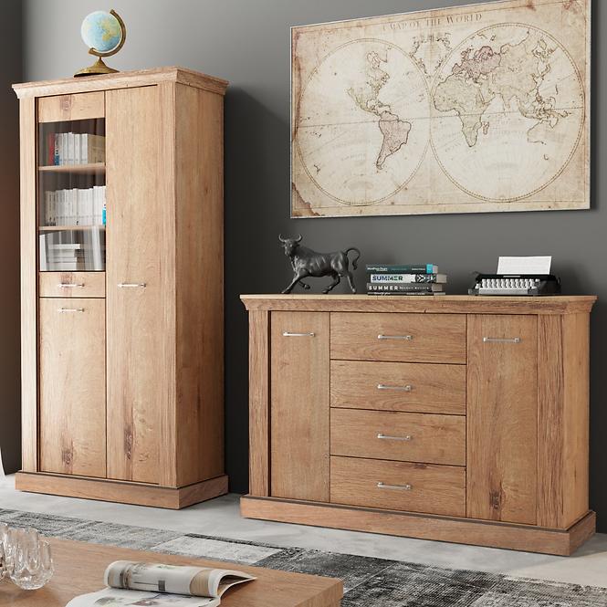Spiegel Antica 126cm Asche Helle