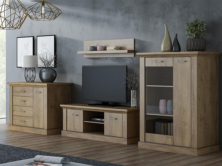 Kommode Arden 160cm Eiche Sand Grande/Matera