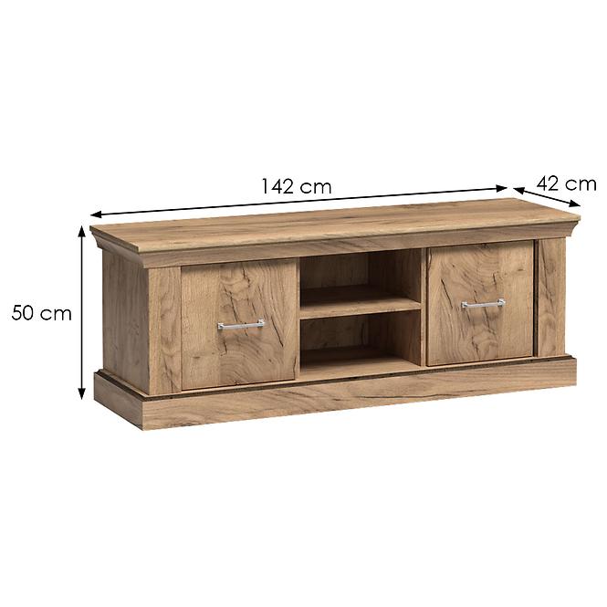 Tv Tisch Antica 142cm Craft Golden