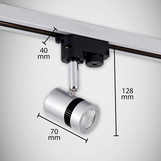 Lampe HL 835 SILVER LED 5W K1