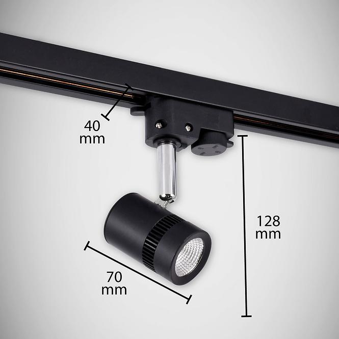 Lampe HL835L BLACK LED 5W K1