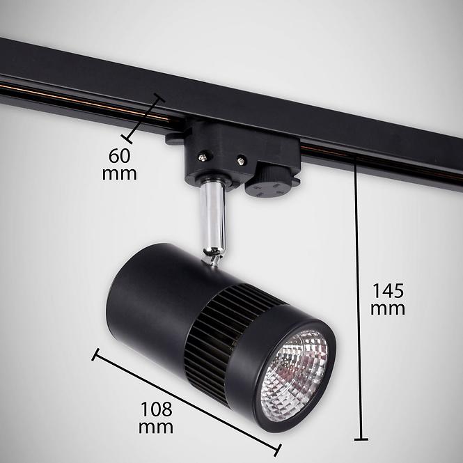 Lampe HL837L BLACK LED 13W K1
