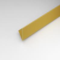 Eckprofil Aluminium Elox Gold 10x10x1000