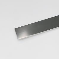 Profil Flach Aluminium Chrom 20x1000