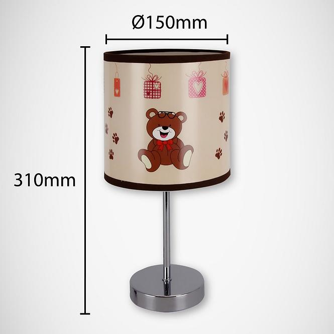 Lampe  Nuka E14 brown 0365 LB,3