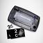 Lampe Solina LED 8W grey 0368 K1,8
