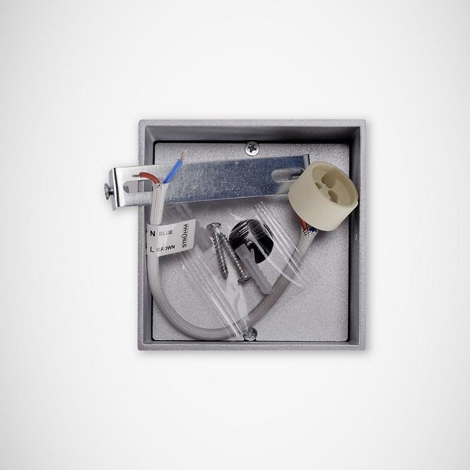 Leuchte HARY D GU10 SILVER 03715 K1,7