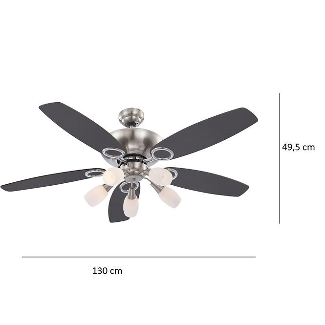Deckenventilator 0337 5*E14 PL1