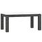 Tisch Lenox 75,9x90,4 Weiß/Beton