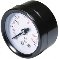 Manometer 10 bar 1/4”m +1/8”m 40mm stanley