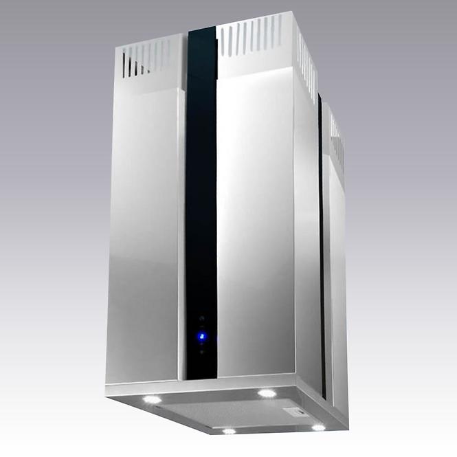 Dunstabzugshaube WK-9 Isla Luna inox/schwarz