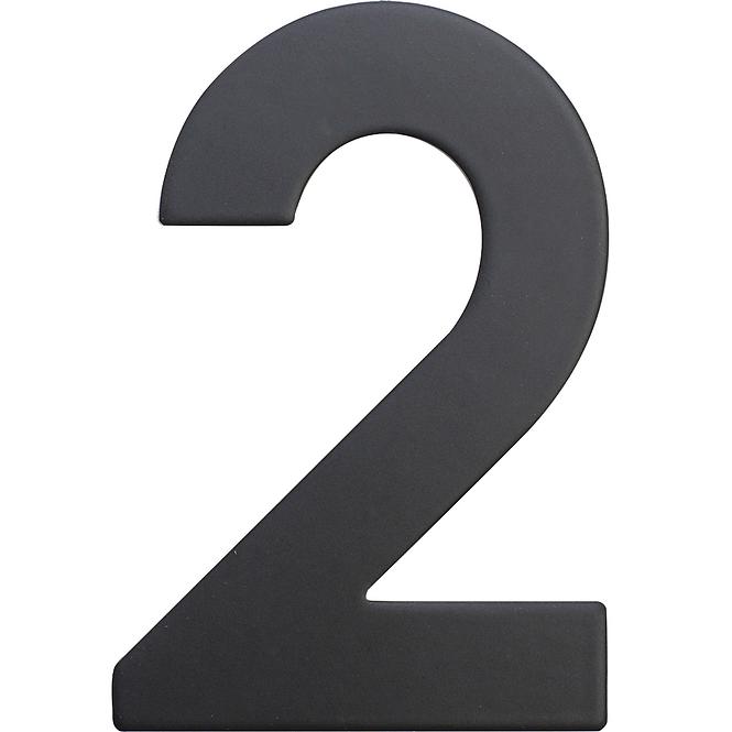 Edelstahl Nummer 2d schwarz matt 1 rn.75L