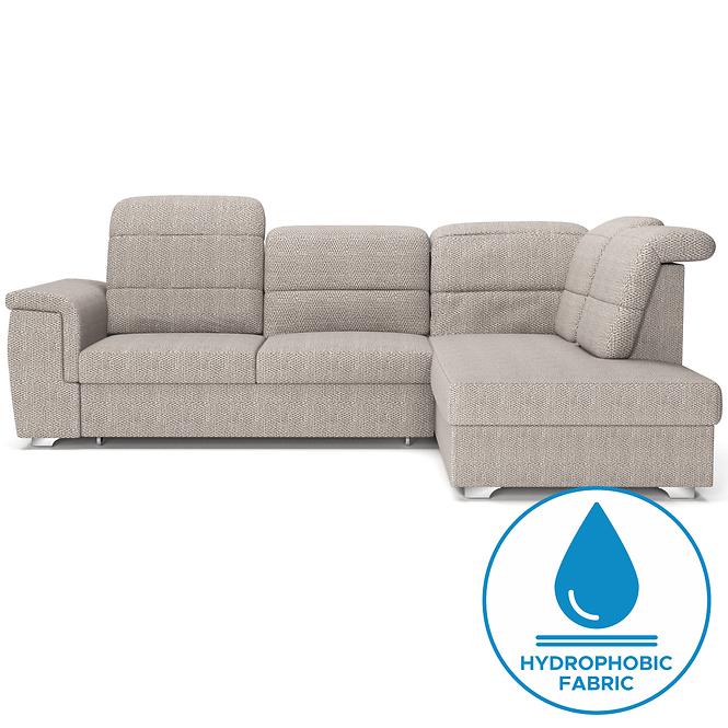 Ecksofa Bergamo L R Viton 192