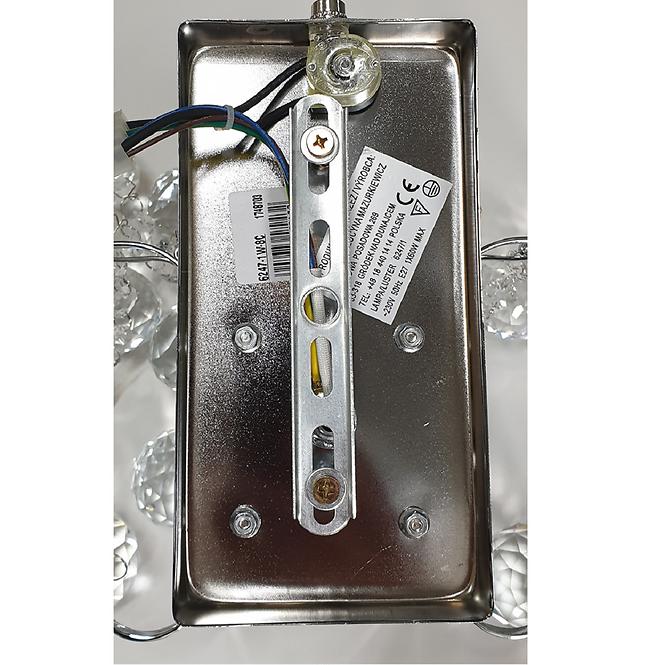 Wandleuchte 6247/1w Chr K1